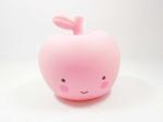 New Design Eco-Friendly Fruits Apple shape LED Flashing Night Light for