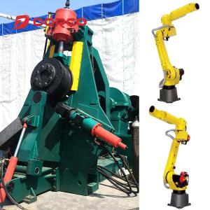 Automated Vertical Ring Rolling Machine 240 Pieces/Hour KUKA210 Robot