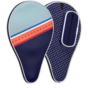 China OEM ODM Waterproof Table Tennis Paddle Bag With Bonus Ball Storage on sale