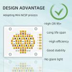 180W High CRI 95 RGBWC Five Color COB LED Chip for DC 21v 24v 26v 36v 48v High