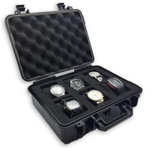 China Watertight Waterproof Watch Box Crushproof IP67 11.02&quot; X 9.05&quot; X 3.86&quot; factory