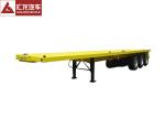 40ft Sea Container Trailer 45t Payload High Tensile Steel Chassis Extra
