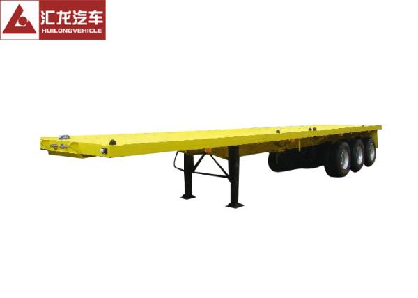 40ft Sea Container Trailer 45t Payload High Tensile Steel Chassis Extra