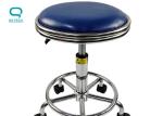 PA Caster Conductive Metal Chain Cleanroom ESD Chairs 240mm Foot Radius