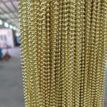 Polished Plastic Ball Chain For School Curtains In Various Sizes