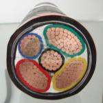 0.6/1KV Copper core PVC insulated PVC sheathed power cable (YJV, YJVR)