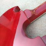 Red EDS1275 Custom Shop double Neck Electric Guitar 6/12 strings Wholesale
