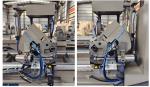 Windows Doors Machine for cutting aluminum profile in 45 and 90 degree