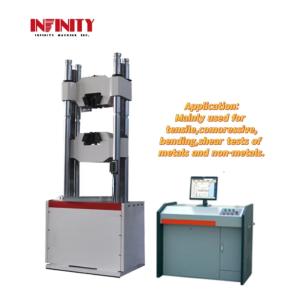 China 600KN Microcomputer Controlled Hydraulic Universal Tensile Strength Testing Machine on sale