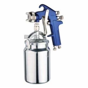 China PRO Suction Feed Type High Pressure Paint Gun 1000ml Aluminum Cup S.S Nozzle 1/4&quot;3/8&quot;inlet factory