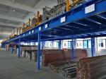 Cold Rolling Steel Industrial Mezzanine Floors For Warehouse , Blue / Orange