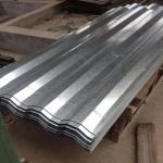 Zero Minimum Spangle Designed 30 Gauge Corrugated Galvanized Steel Metal Roof