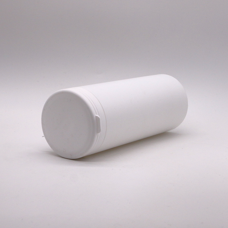 700ml HDPE Straight Round Plastic Pill Container for Chewing Gum and Food Packaging