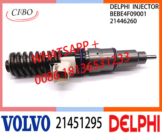 21451295 BEBE4F09001 Fuel engine Diesel Injector 21451295 BEBE4F09001 E3.3 for VOL MD13 US07
