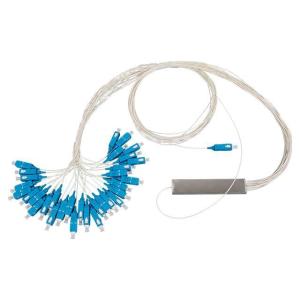 China PON Networks Mini PLC Splitter 1x32 Optical Cable Splitter factory