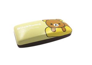 China Small Beer Hard children's Eyeglasses Case / Leather Spectacle Case factory