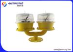 Double OB Light Solar Powered Aviation Obstruction Light Long Life