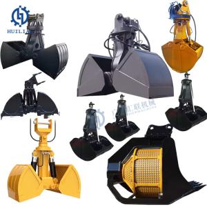 China Volvo Clamshell Bucket Excavators Attachments Hydraulic Clamshell Bucket Screening Bucket For 3 5 6 7 8 20 22 36 Tonnes Excavator factory