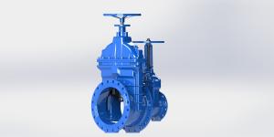 China Drinking Water Flange Water Gate Valve High Grade Ductile Iron Founded factory