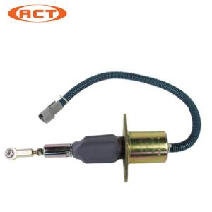 China 6743-81-9141 4063712 Komatsu Excavator Spare Parts / Triangle Plug Flameout Solenoid factory