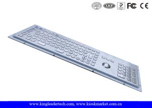 China Industrial Kiosk Computer Metal Keyboard With Panel Mount Function Keys factory