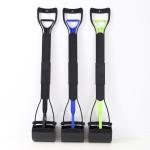 Black Pet Poop Picker Lightweight Plastic Cat Litter Scoop For Dogs 80x13.5x13cm