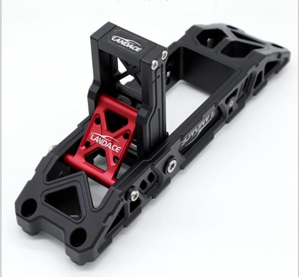 Tested Aluminum Alloy Folding Door Hinge Step Foot Pedal Ladder Kit for Jeep