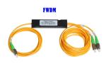 FWDM Wavelength Division Multiplexer FC APC T1550 TV 1*2 45dB Isolation