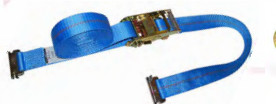 China 2 Inches Width Ratchet Tie Down Straps With Working Load Limit 833Lbs UV Resistance on sale