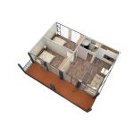 Indonesia Style Quickly Assemble And Removable Prefabricated House For Dormitory