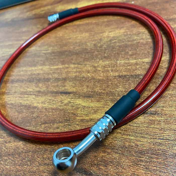 Stainless Steel 304 Motorbike Brake Hose Multiple Colors 400mm -2200mm
