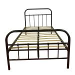 Black Cast Iron Single Bed Frame No Noise Wall Thickness 0.6 Mm - 1.5 Mm