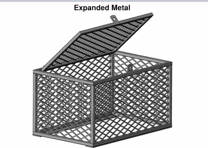 Colorful Stainless Steel Expanded Mesh With Diverse Colors And Length 2 – 10 Capability
