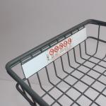 Japan Style Gray Supermarket Trolley Cart Grocery Store Shopping Cart CE