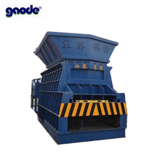 China Hydraulic Mobile Scrap Shear Automatic Scrap Metal Container Shearing Machine factory