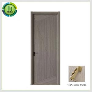 China Termite Resistant Soundproof UPVC Door , Wpc Readymade Doors 900mm Width factory