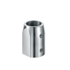 China Glass Sliding Door Seriers sliding sleeve GL-007, stainless steel 304, finishing satin, for bathroom door factory