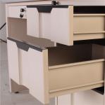 Two Pedestals Steel Executive Desk Office Metal Table Desk