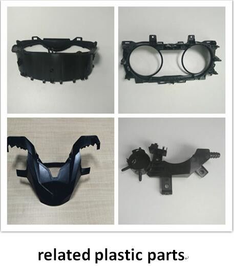 Lightweight Plastic Eyeglass Frames Made By PC Injection Molding Blue Color