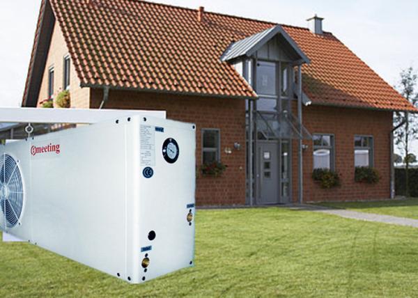 220v, 7kw, 160L/h high temperature heat pump bathroom ductless miniature side