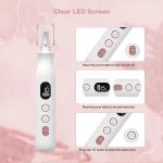 Electric Manicure Professional 10 in 1 Portable Pedicure Nail File Set Nail