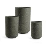 Indoor Outdoor Round Flower Planters Customizable With Drainage Holes