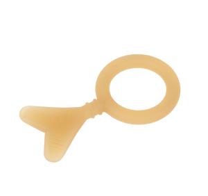 China Customized Color Soft Silicone Baby Teether Easy To Hold factory