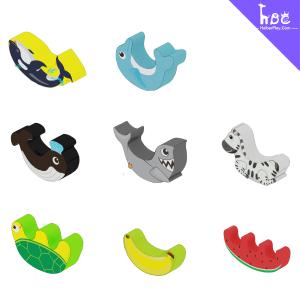 China Cute Young Children Soft Foam Play Set , Bright Color Foam Soft Play Equipment Indoor factory