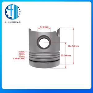 China Piston 13216-2411 For Hino M10C Engine Spare Parts factory