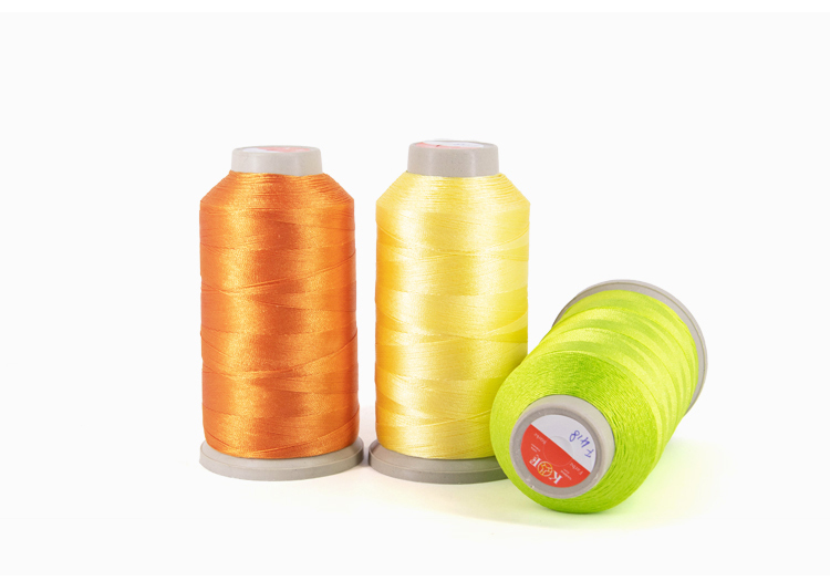 Polyester 50/3 Cotton 250 Yard Sewing Yarn Making Machine Thread 3Cord White 1000M Cone