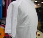 Fashion T Shirts Short Sleeve Round Neck Black White Male t-shirt Top Cotton In
