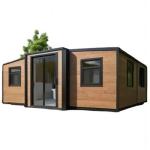 Environmental Protection 2 Bedroom Prefab Expandable Container House with Steel