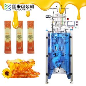 Vertical Honey Packing Machine Automatic Liquid Sachet Filling 2.8kw