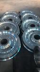 ISO Small Steel Rail Wheels 1450mm Diameter 150-560HB Hardness